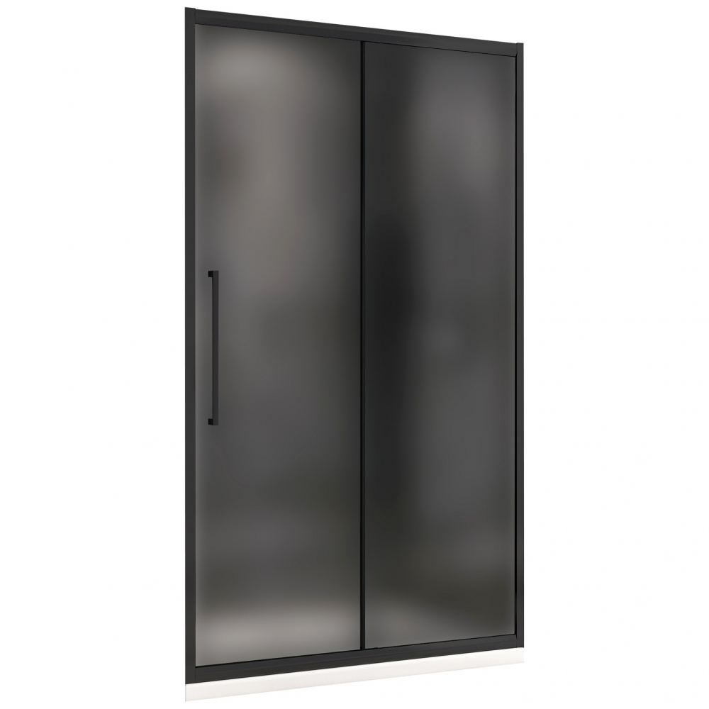 Душевая дверь Abber Schwarzer Diamant AG30100BMH 1000*1950 мм (чёрный/матовое)
