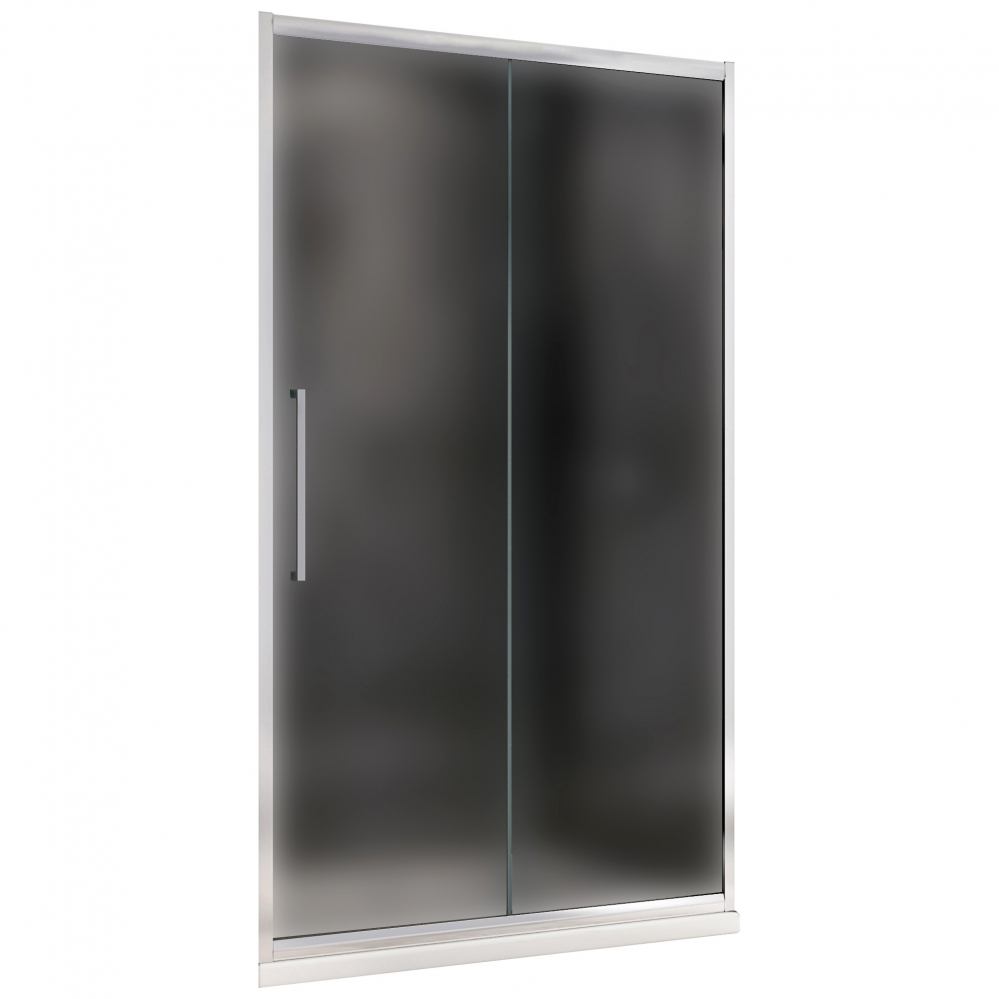 Душевая дверь Abber Schwarzer Diamant AG30110MH 1100*1950 мм (хром/матовое)