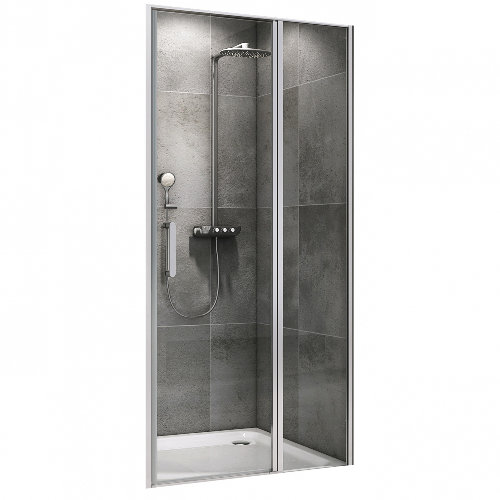 Душевая дверь Abber Sonnenstrand AG04120S 1200*1950 мм (хром/прозрачное)
