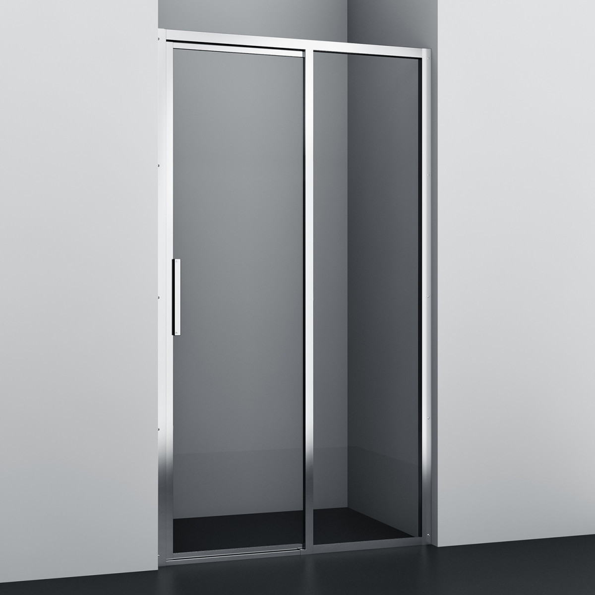 Душевая дверь WasserKRAFT Lopau 32S05R 1200*2000 мм (хром/прозрачное)