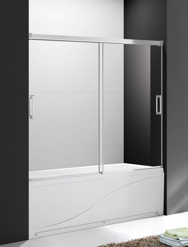 Шторка на ванну Cezares TANDEM-SOFT-VF-2-170/145-P-Cr-IV 1700*1450 мм (хром/матовое)
