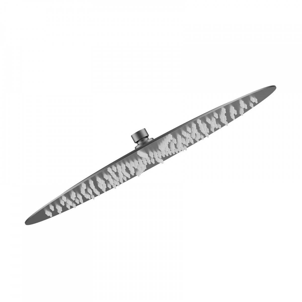 Верхний душ AQUAme Siena AQM8606GM 400*400 мм (оружейная сталь)
