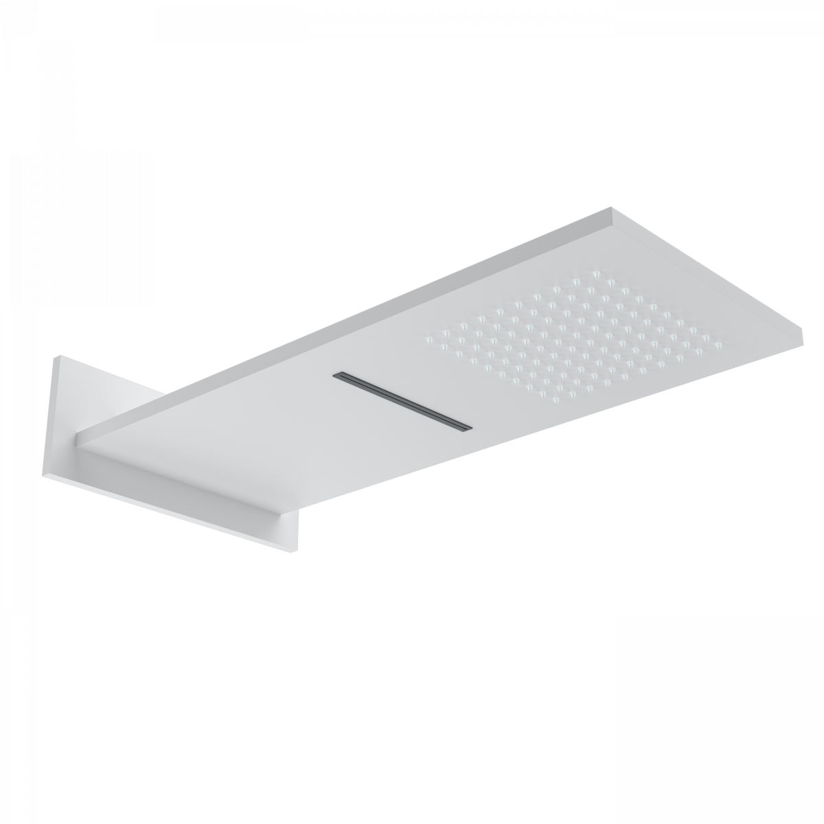 Верхний душ Wonzon & Woghand WW-HS101-MW 550*230 мм (белый матовый)