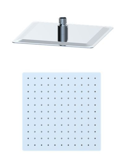 Верхний душ Wonzon & Woghand WW-88DP02-CR 300*300 мм (хром)