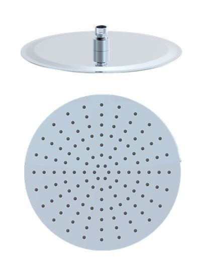 Верхний душ Wonzon & Woghand WW-88DP04-CR 300*300 мм (хром)