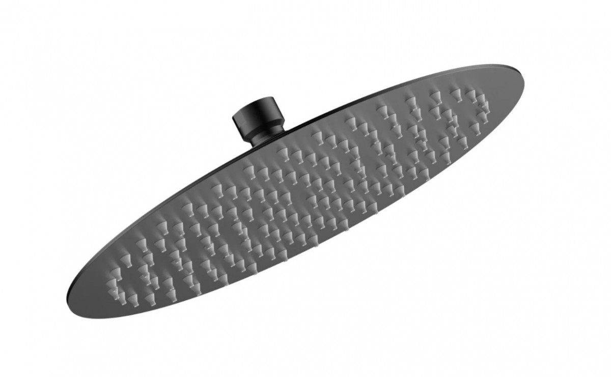 Верхний душ AQUAme AQM8605GM 300*300 мм (металл шлифованный)