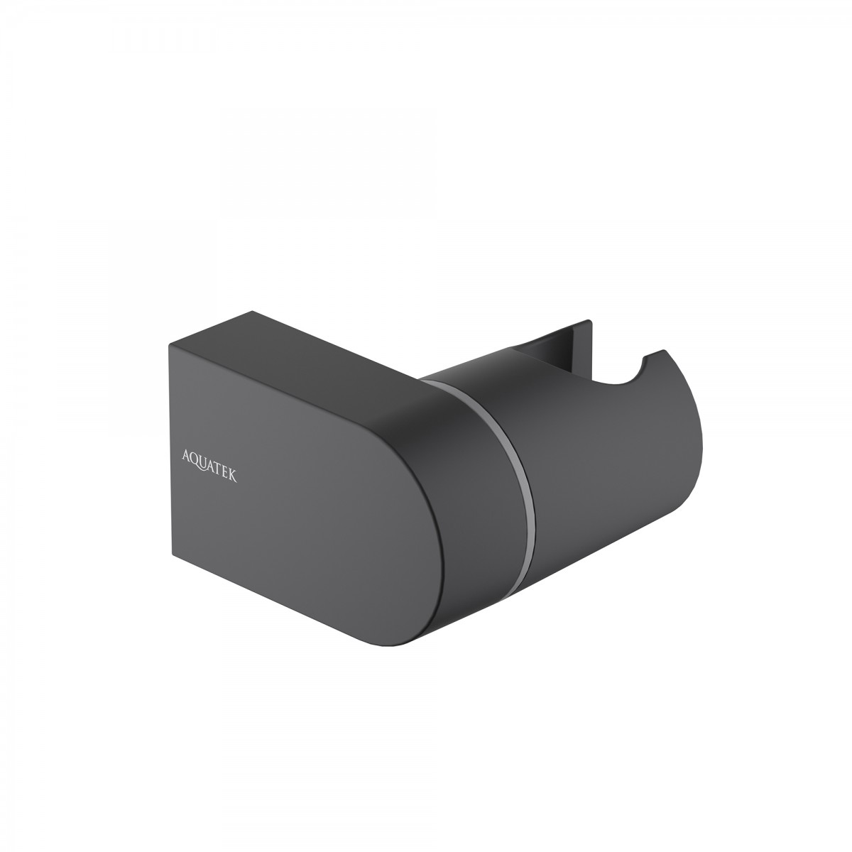 Держатель душевой лейки Aquatek AQ2406MB (чёрный матовый)