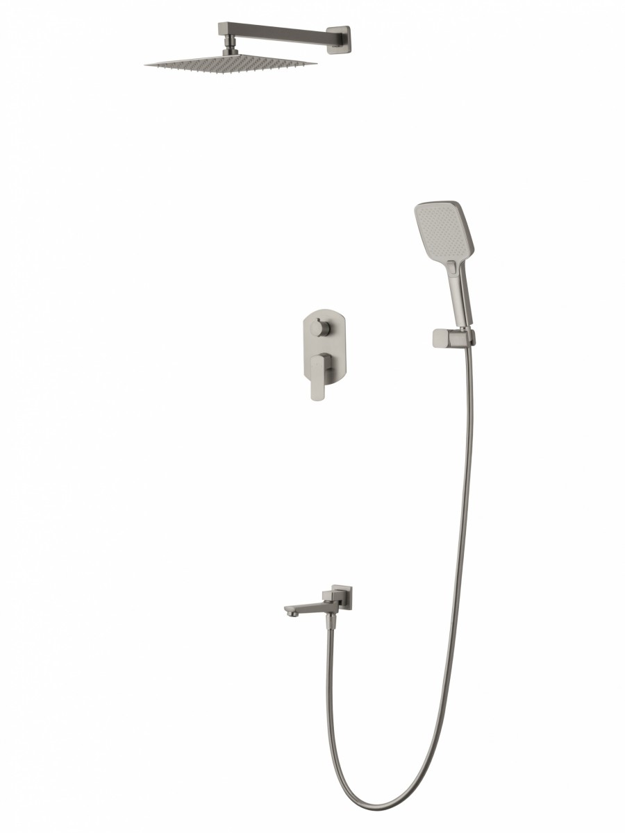 Встраиваемая душевая система Wonzon & Woghand FORZA WW-939031-BN (брашированный никель)