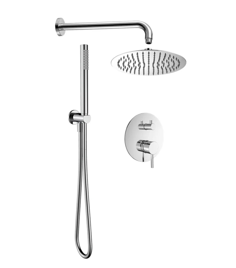 Встраиваемая душевая система AQUAme AQM8404CR (хром)