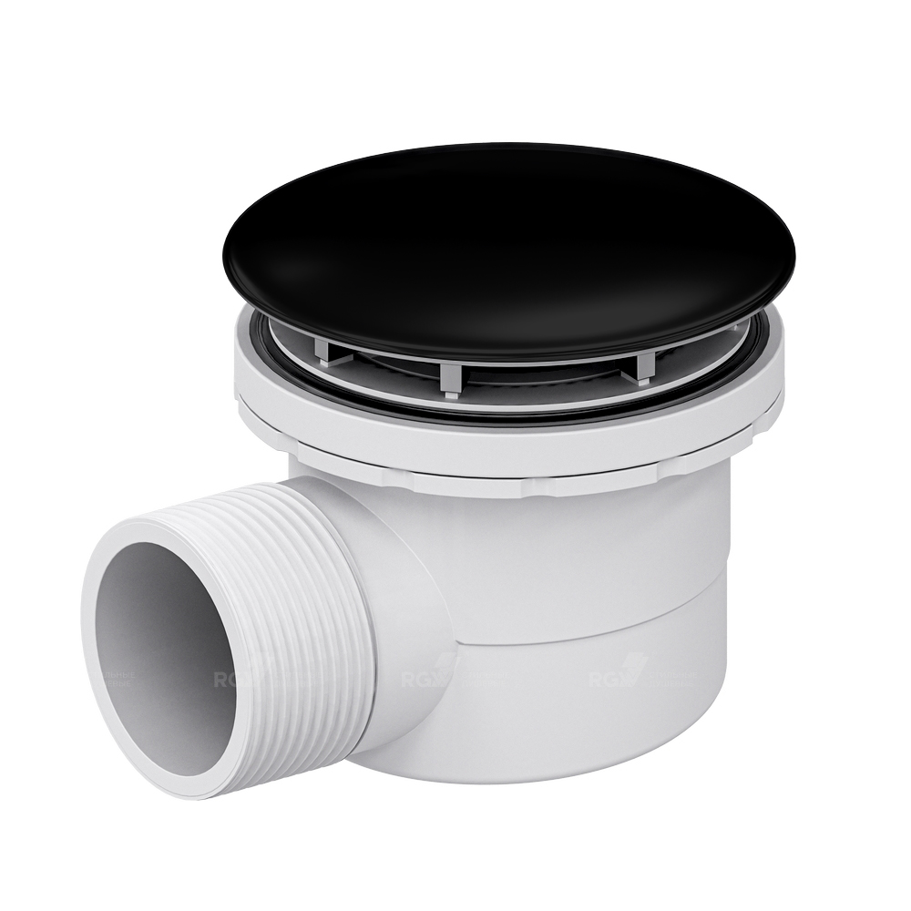Сифон для поддонов RGW Velplex QYD-06 18241106-04 (графит)