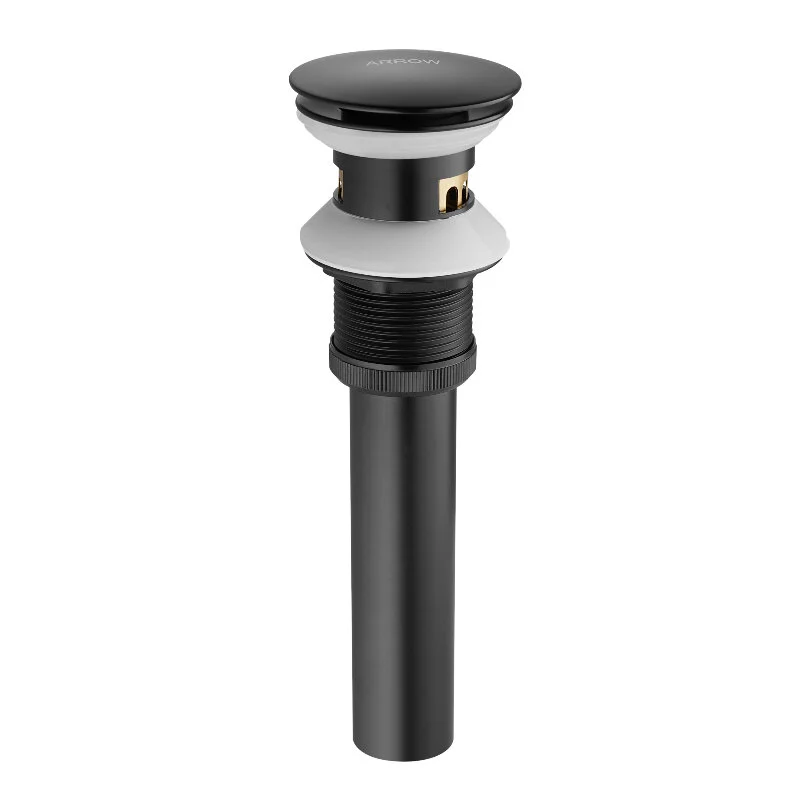 Донный клапан для раковины Arrow AG5807MB (чёрный матовый)
