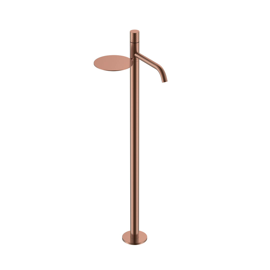 Смеситель напольный для ванны Boheme Stick 120-CB (брашированная бронза)