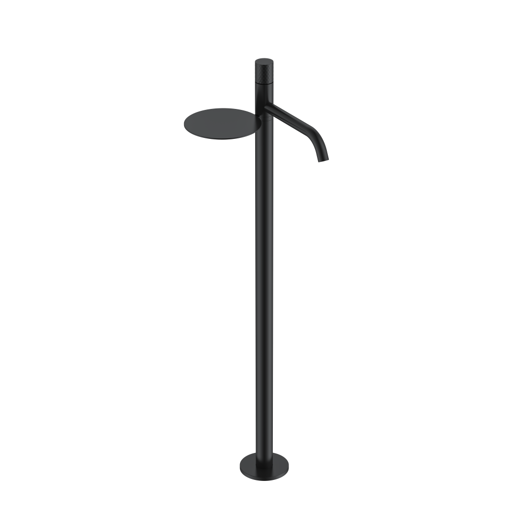 Смеситель напольный для ванны Boheme Stick 120-BB (чёрный)