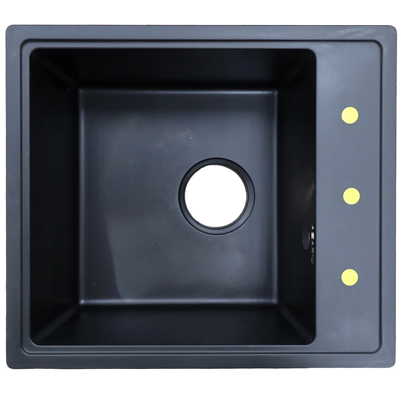 Кухонная мойка Azario Milas CS00097668 480*420 мм (чёрный)