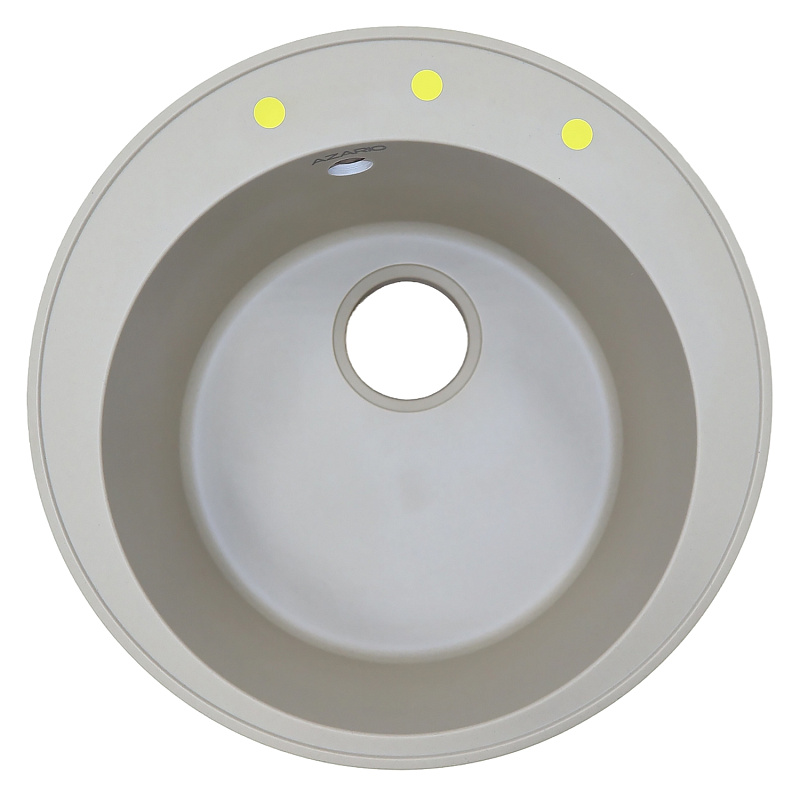 Кухонная мойка Azario Sivas CS00097655 480*480 мм (песочный)