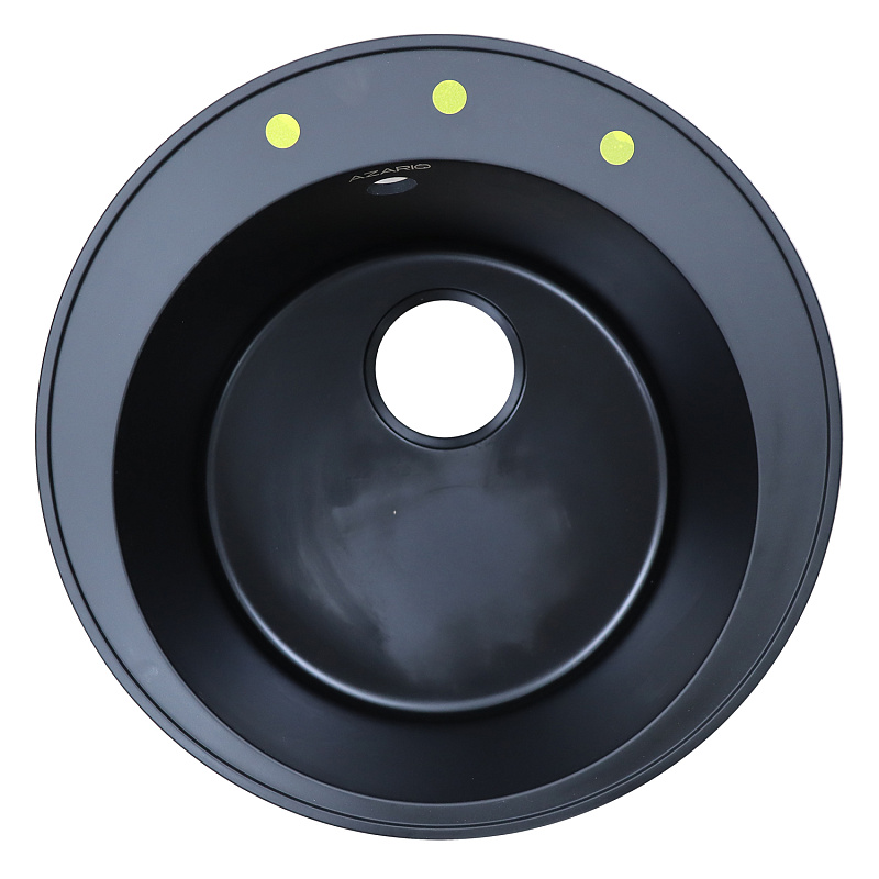Кухонная мойка Azario Sivas CS00097657 480*480 мм (чёрный)
