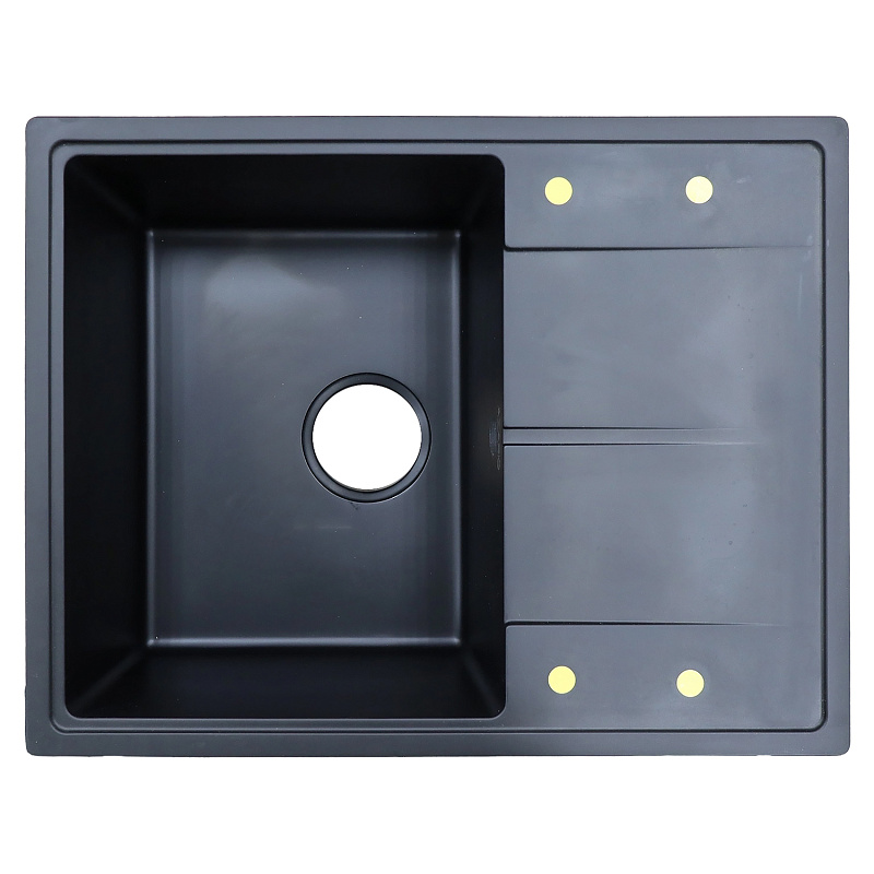 Кухонная мойка Azario Tavas CS000976724 620*480 мм (чёрный)