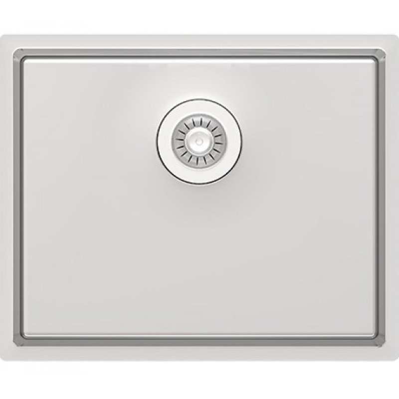 Кухонная мойка Florentina Оптима OHM.500.400.B.10.S.10 540*440 мм (нержавеющая сталь сатинированная)