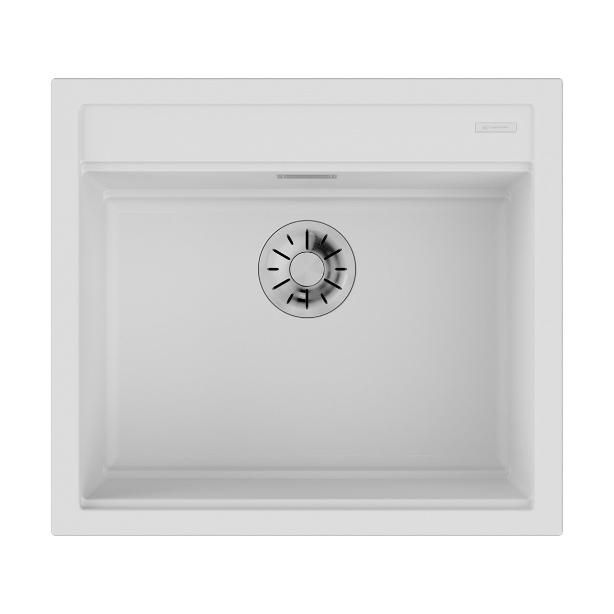 Кухонная мойка Omoikiri Kitagawa 57-WH 4993303 570*510 мм (белый)