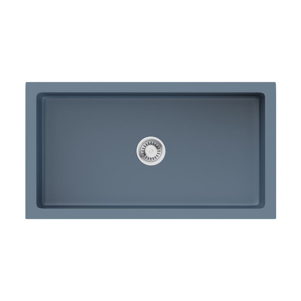 Кухонная мойка Omoikiri Mikura 83-SB 4997083 840*460 мм (синий)