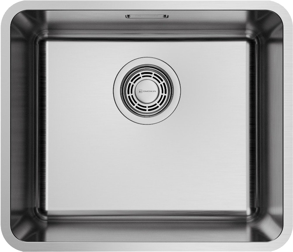 Кухонная мойка Omoikiri Omi 43-U/I Ultra Mini IN 4997402 430*370 мм (нержавеющая сталь)