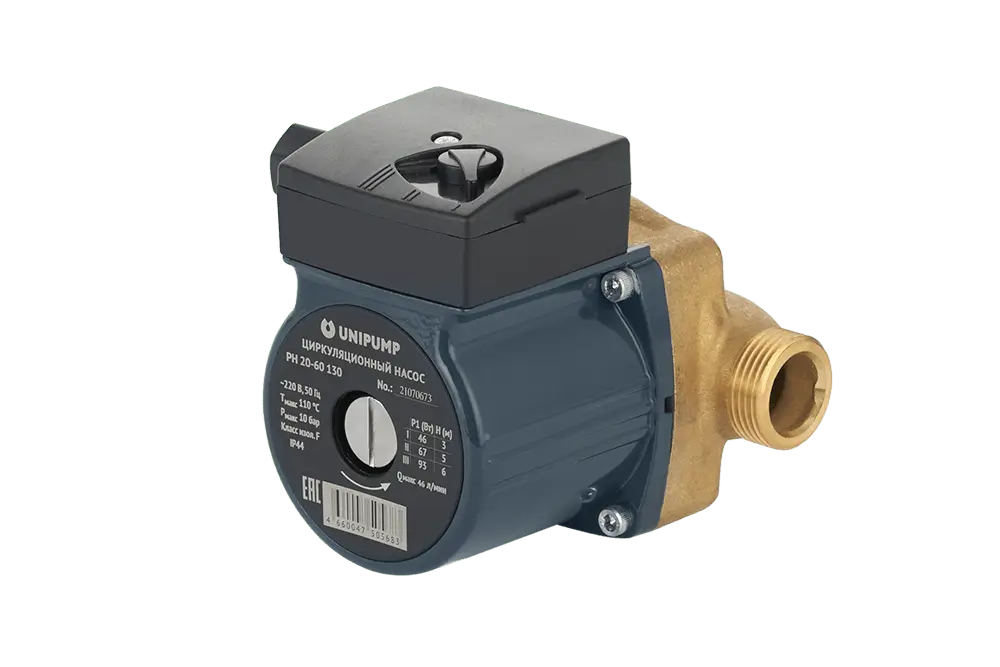 Циркуляционный насос Unipump  PH 20-60 130 (ГВС)