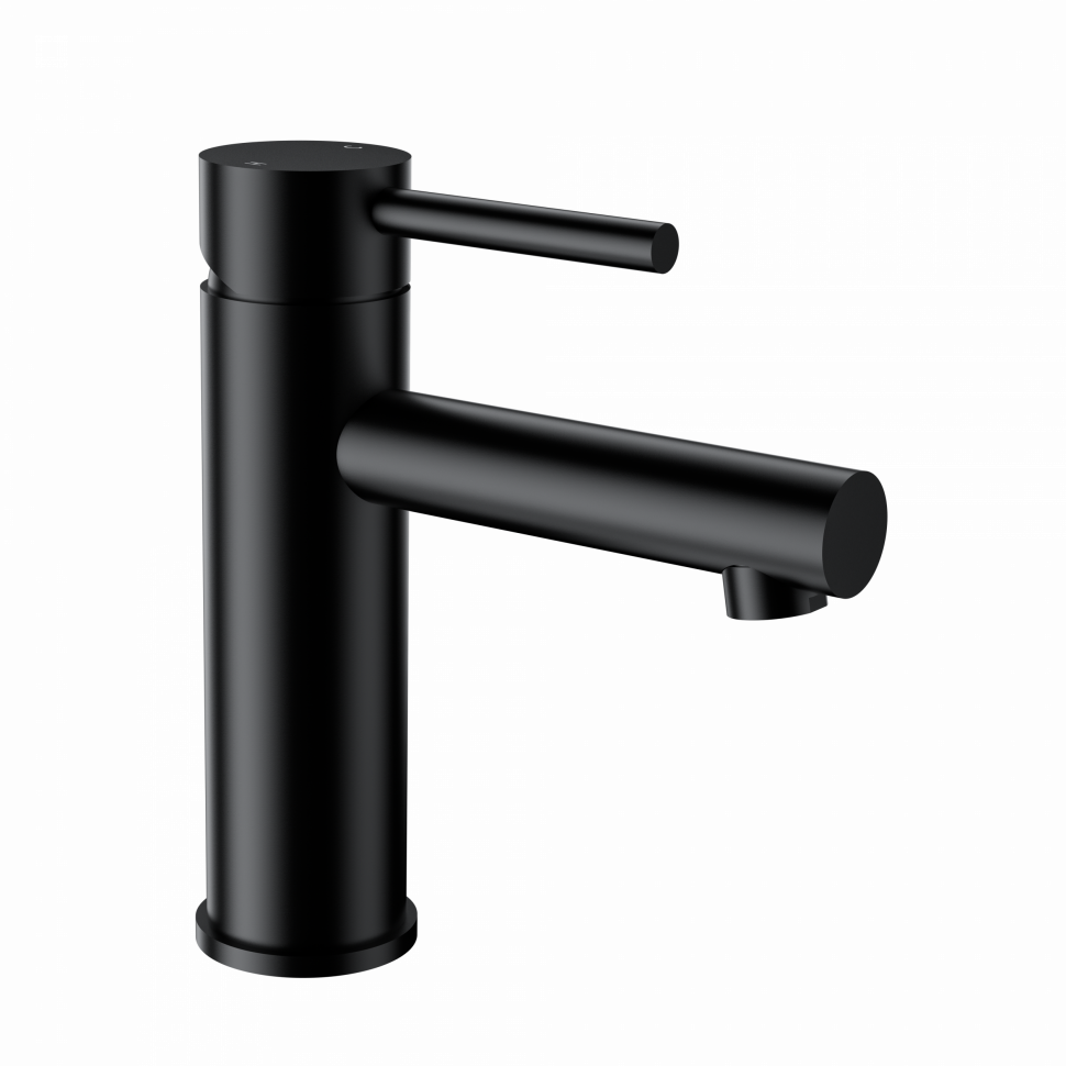 Смеситель для раковины Wonzon & Woghand WW-H9089-MB (чёрный матовый)