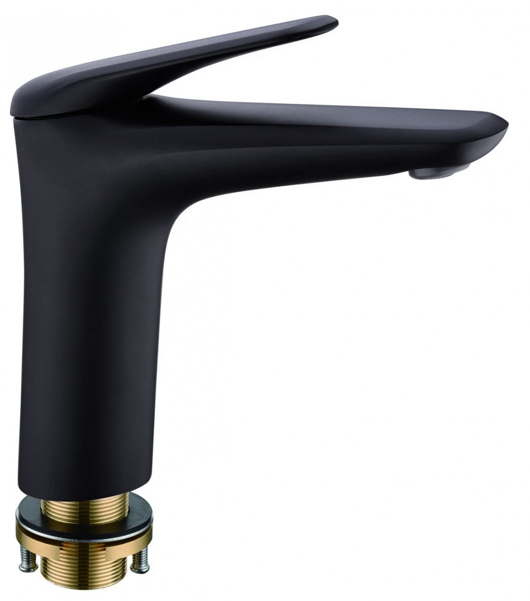 Смеситель для раковины Rush Nevis NE1735-12black (чёрный матовый)
