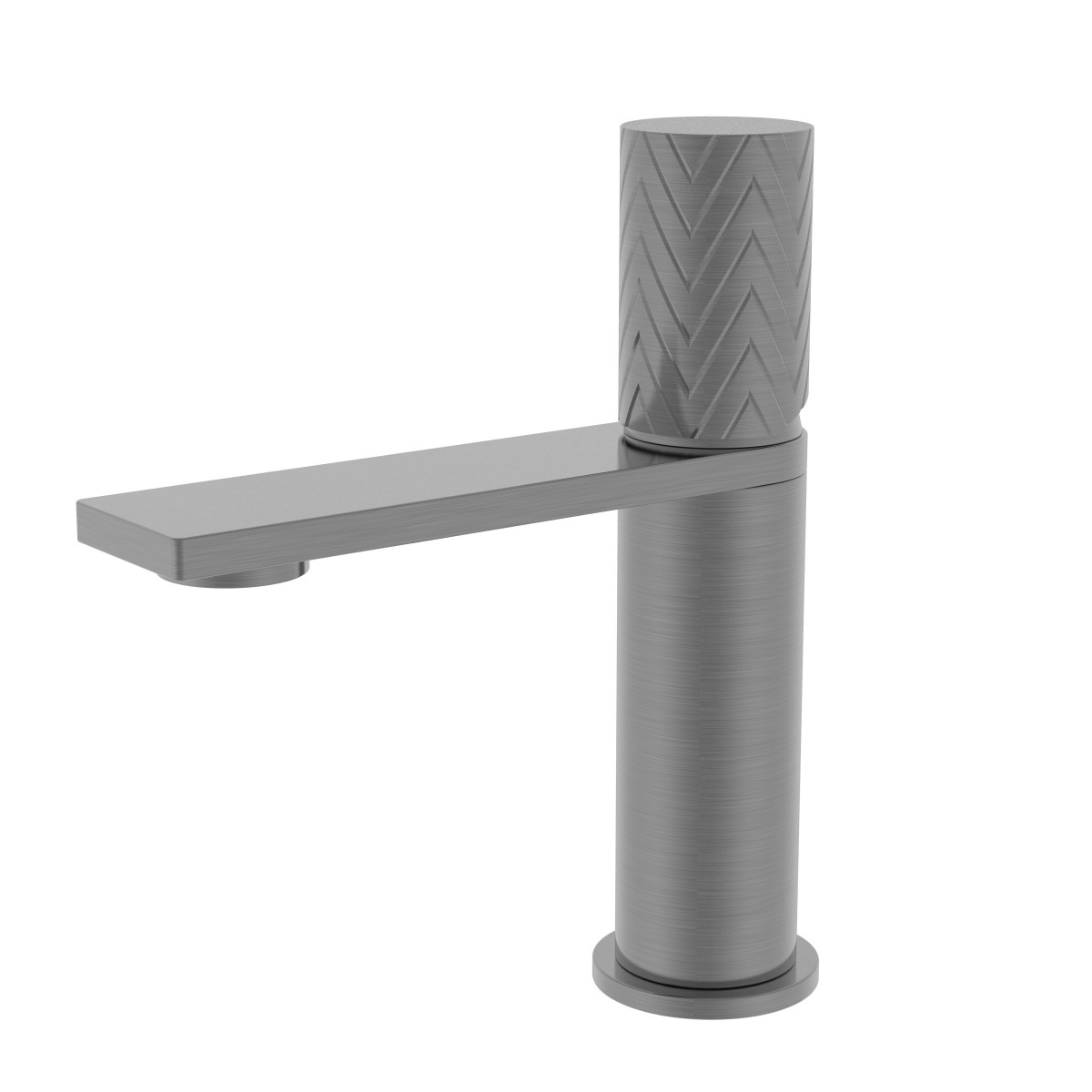 Смеситель для раковины Vincea Alto VBF-6AL1GM (вороненая сталь)