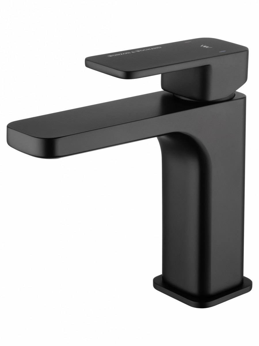 Смеситель для раковины Wonzon & Woghand ARNIE WW-691101-MB (чёрный матовый)