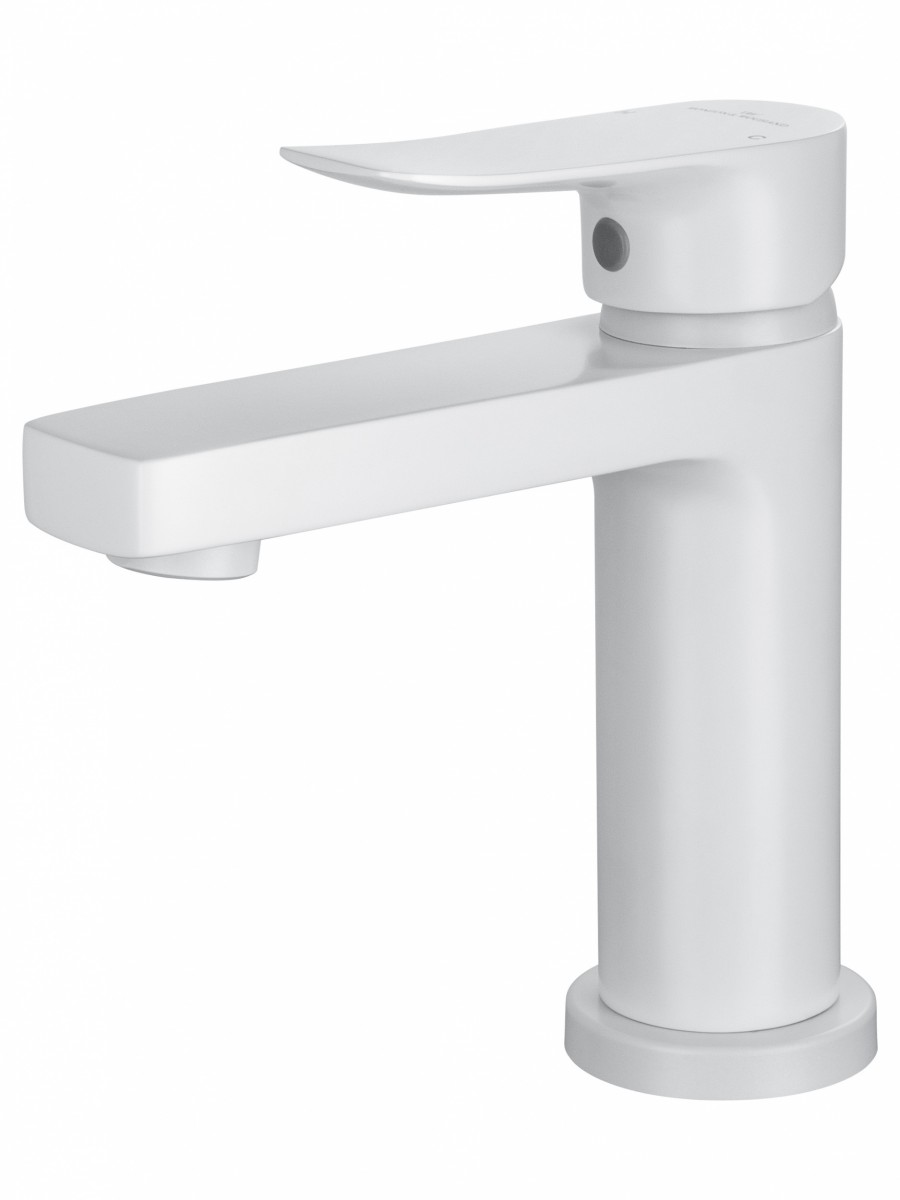 Смеситель для раковины Wonzon & Woghand Blend WW-A40222-MW (белый матовый)