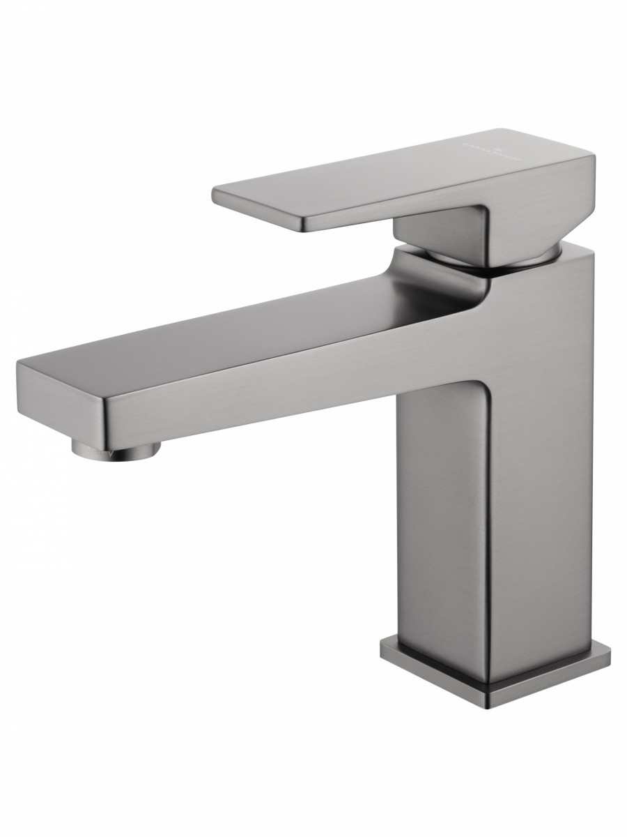 Смеситель для раковины Wonzon & Woghand CUBE 2.0 WW-88018068-BGM (тёмный графит)