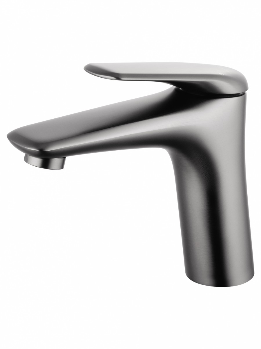 Смеситель для раковины Wonzon & Woghand Elbe WW-A41222-BGG (тёмный графит)