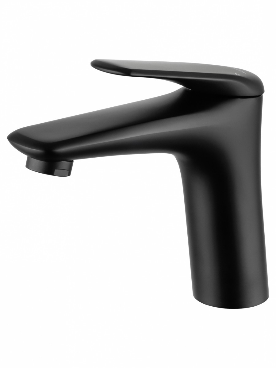 Смеситель для раковины Wonzon & Woghand Elbe WW-A41222-MB (чёрный матовый)