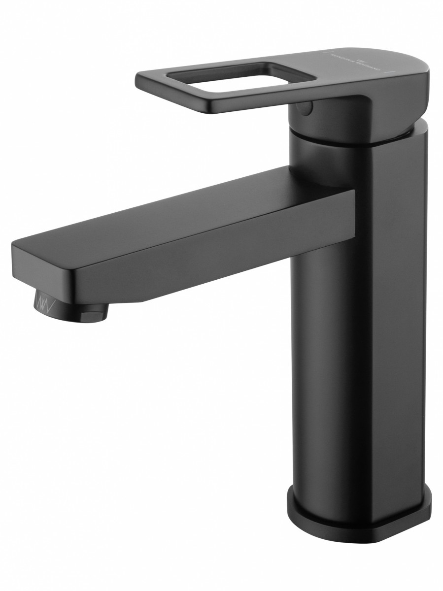 Смеситель для раковины Wonzon & Woghand FRAME WW-88139010-MB (чёрный матовый)