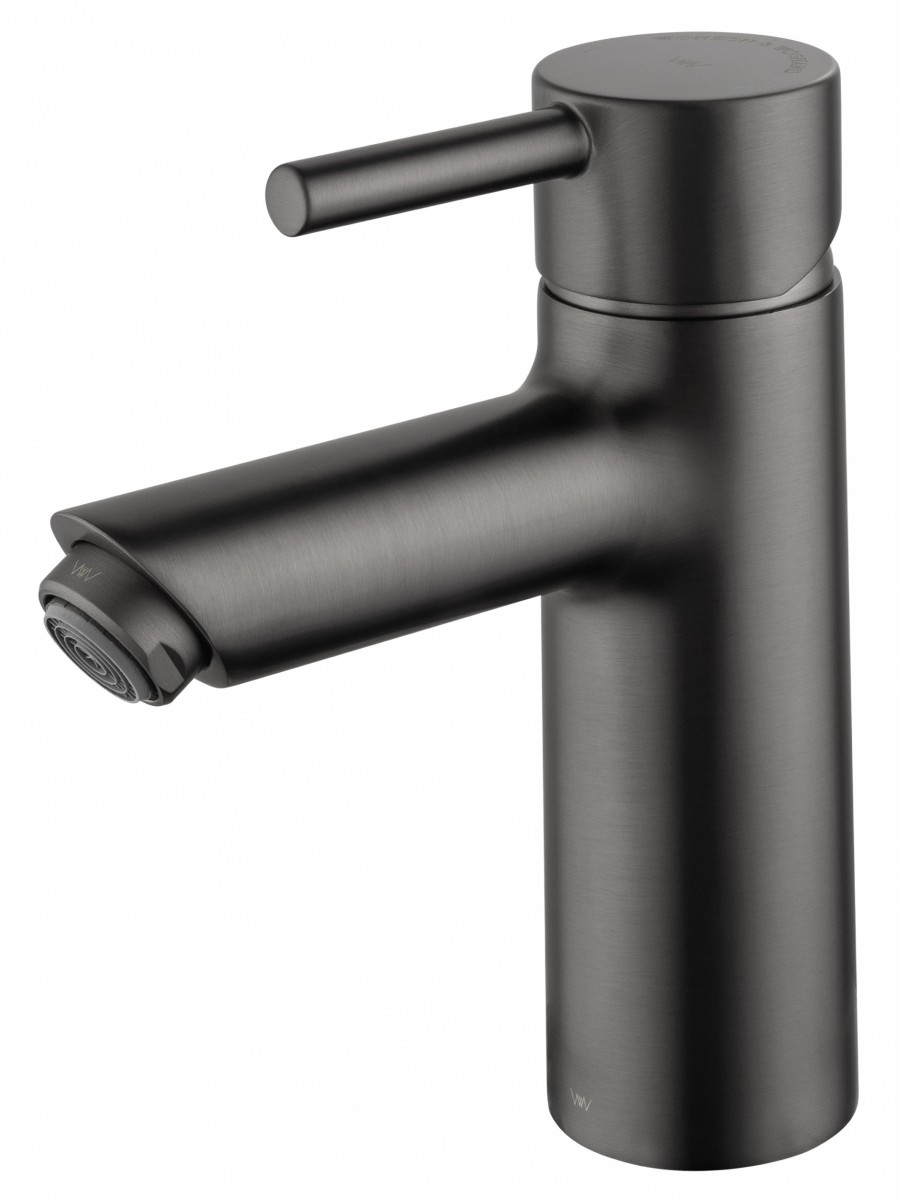 Смеситель для раковины Wonzon & Woghand SOLO WW-139032-BGM (тёмный графит)