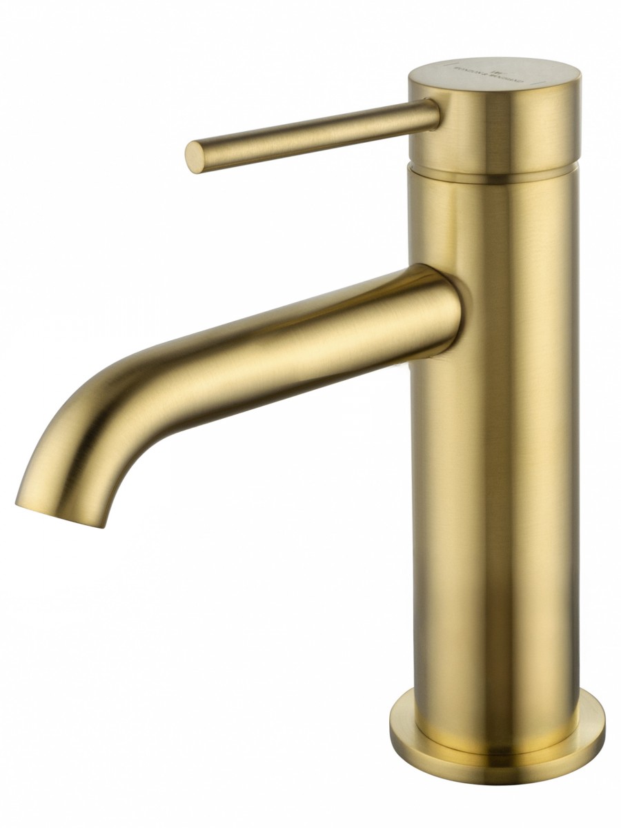 Смеситель для раковины Wonzon & Woghand STICK WW-88139017-BG (брашированное золото)
