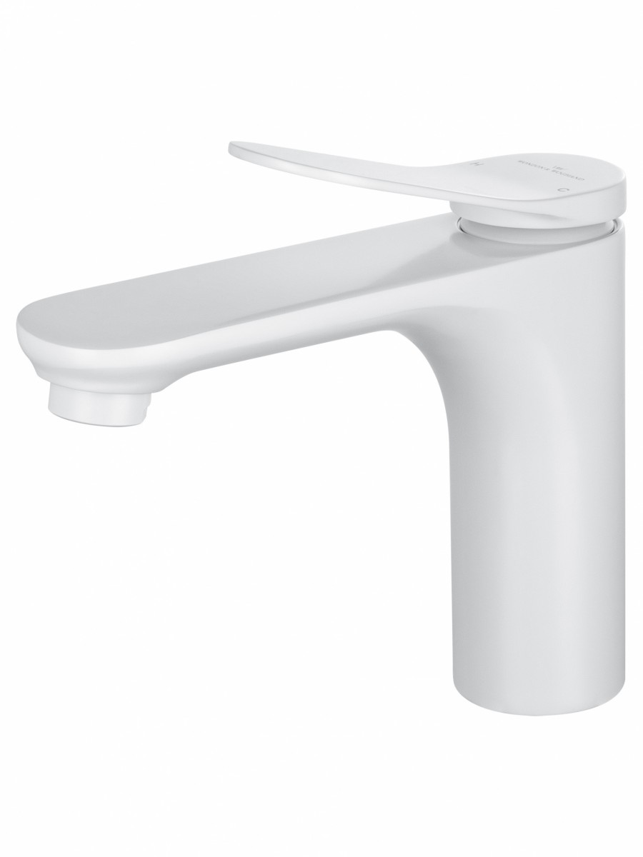 Смеситель для раковины Wonzon & Woghand WW-A40482-MW (белый матовый)