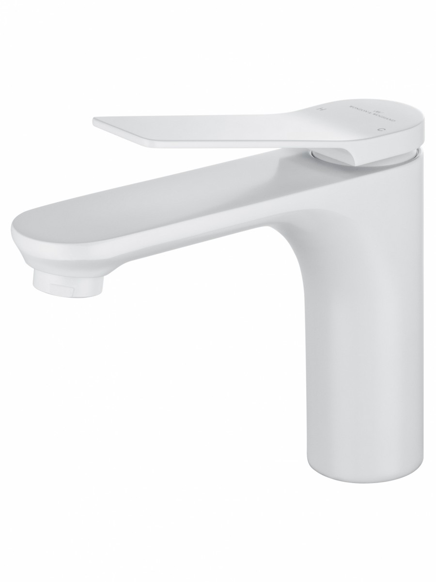 Смеситель для раковины Wonzon & Woghand WW-XH-010-MW (белый матовый)