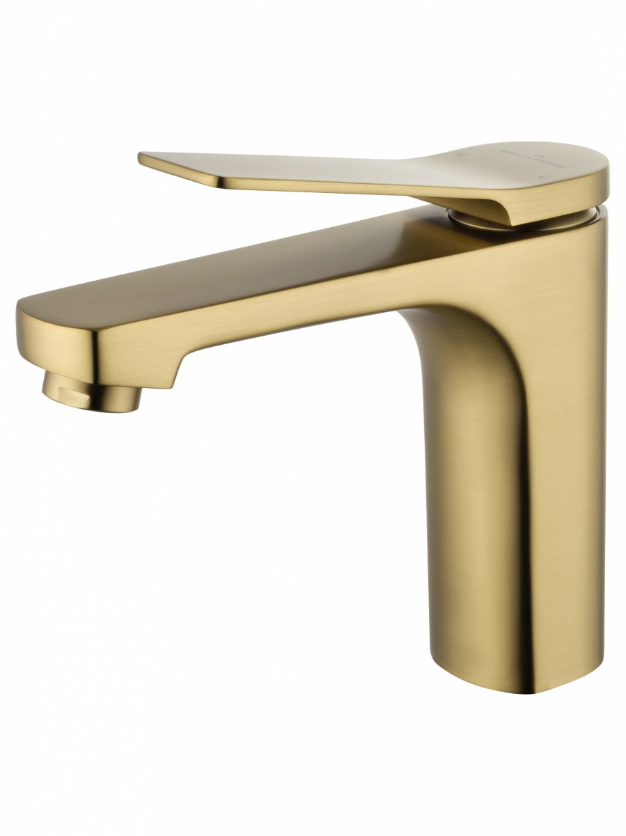 Смеситель для раковины Wonzon & Woghand WW-XH-013-BG (брашированное золото)