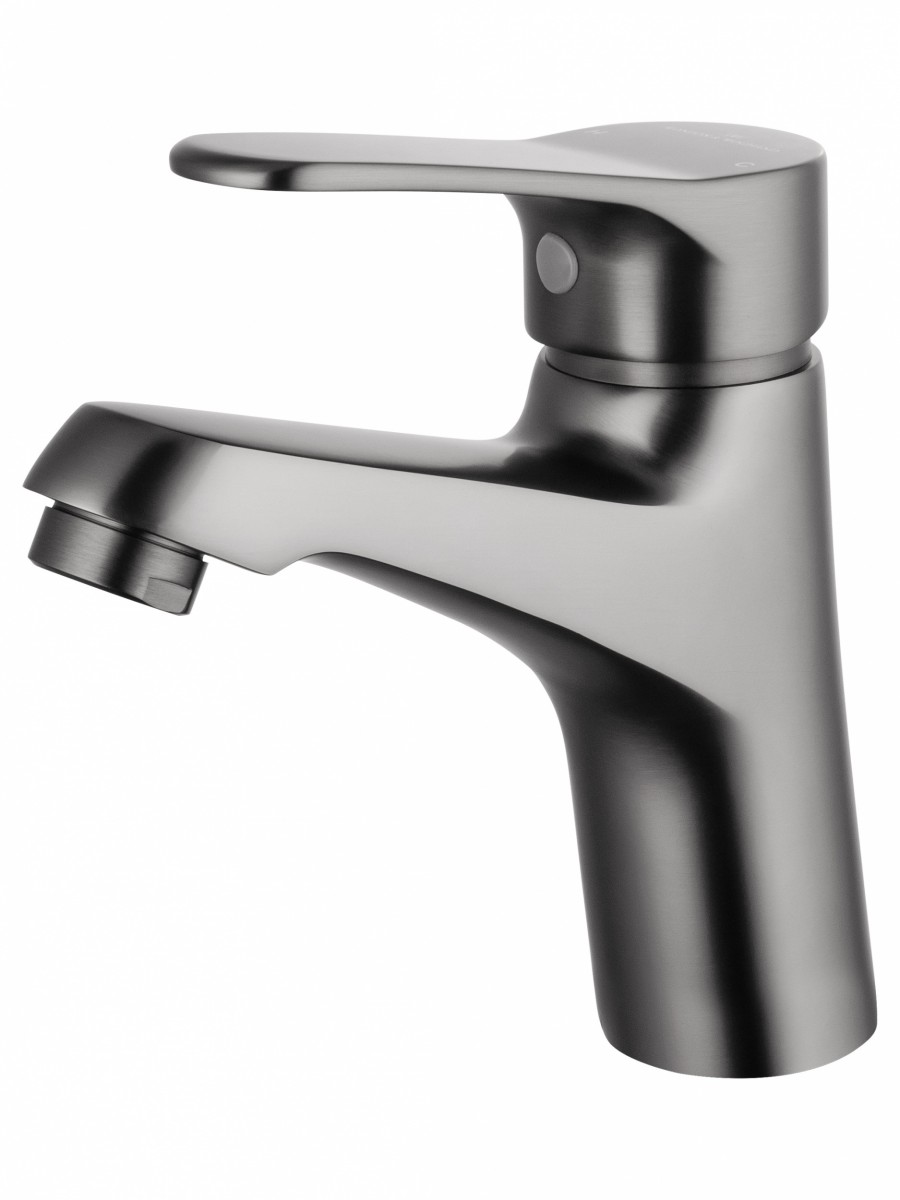 Смеситель для раковины Wonzon & Woghand WW-A40212-BGG (тёмный графит)