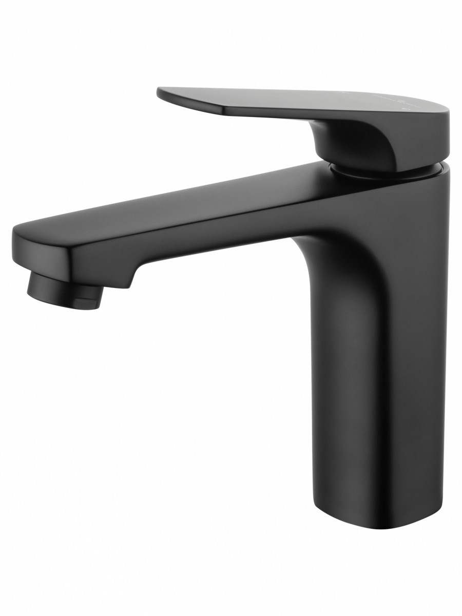 Смеситель для раковины Wonzon & Woghand WW-A40492-MB (чёрный матовый)