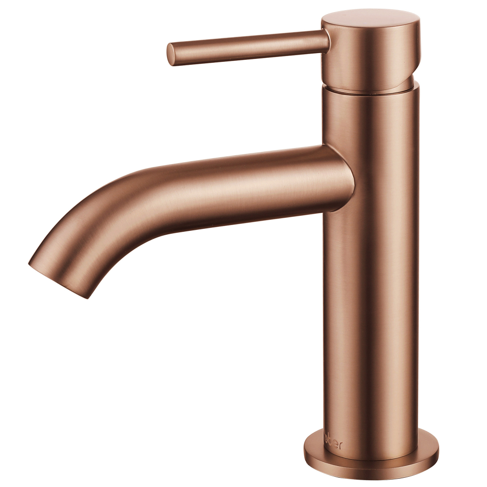 Смеситель для раковины Abber Wasser Kreis AF8110MRG (розовое золото матовое)