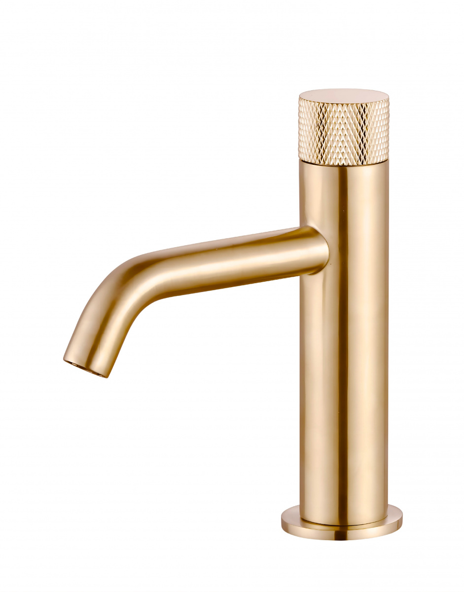 Смеситель для раковины Milleau Tissage ML0321KLS-BG (брашированное золото)