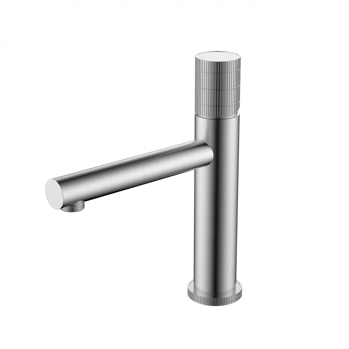 Смеситель для раковины Vincea Groove VBF-4G1BN (никель брашированный)