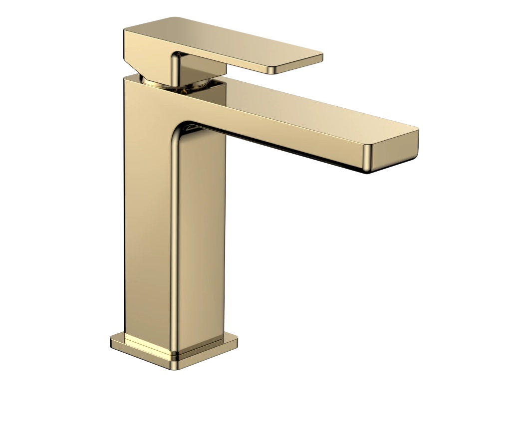 Смеситель для раковины AQUAme Savona AQM6810GG (золото)