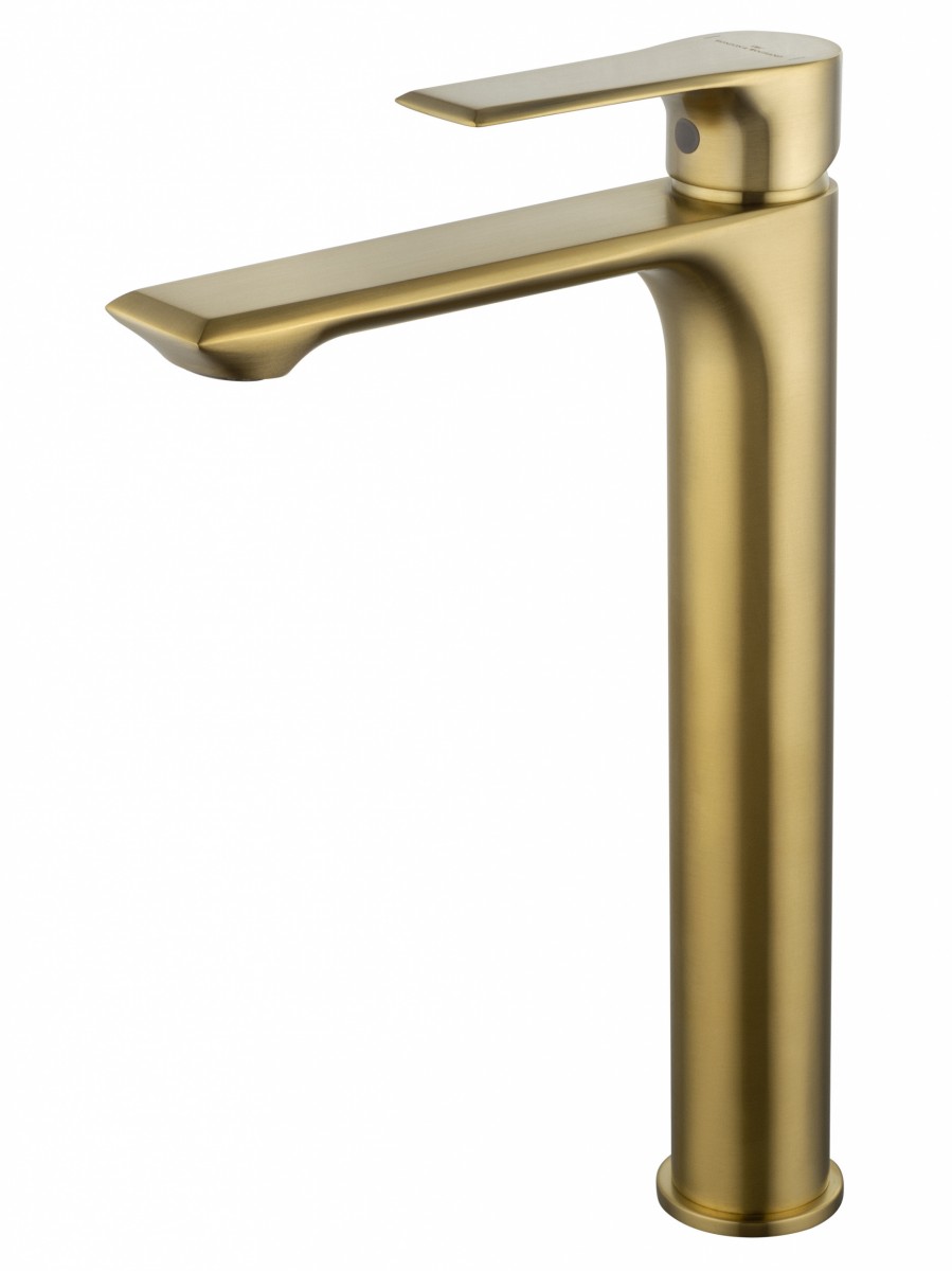 Смеситель для раковины-чаши Wonzon & Woghand Brilliant WW-88019079-BG (брашированное золото)