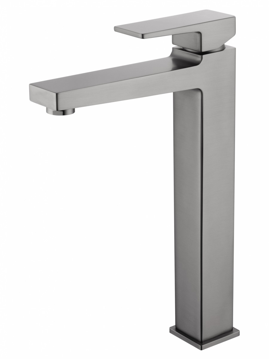 Смеситель для раковины-чаши Wonzon & Woghand Cube 2.0 WW-88019068-BGM (тёмный графит)