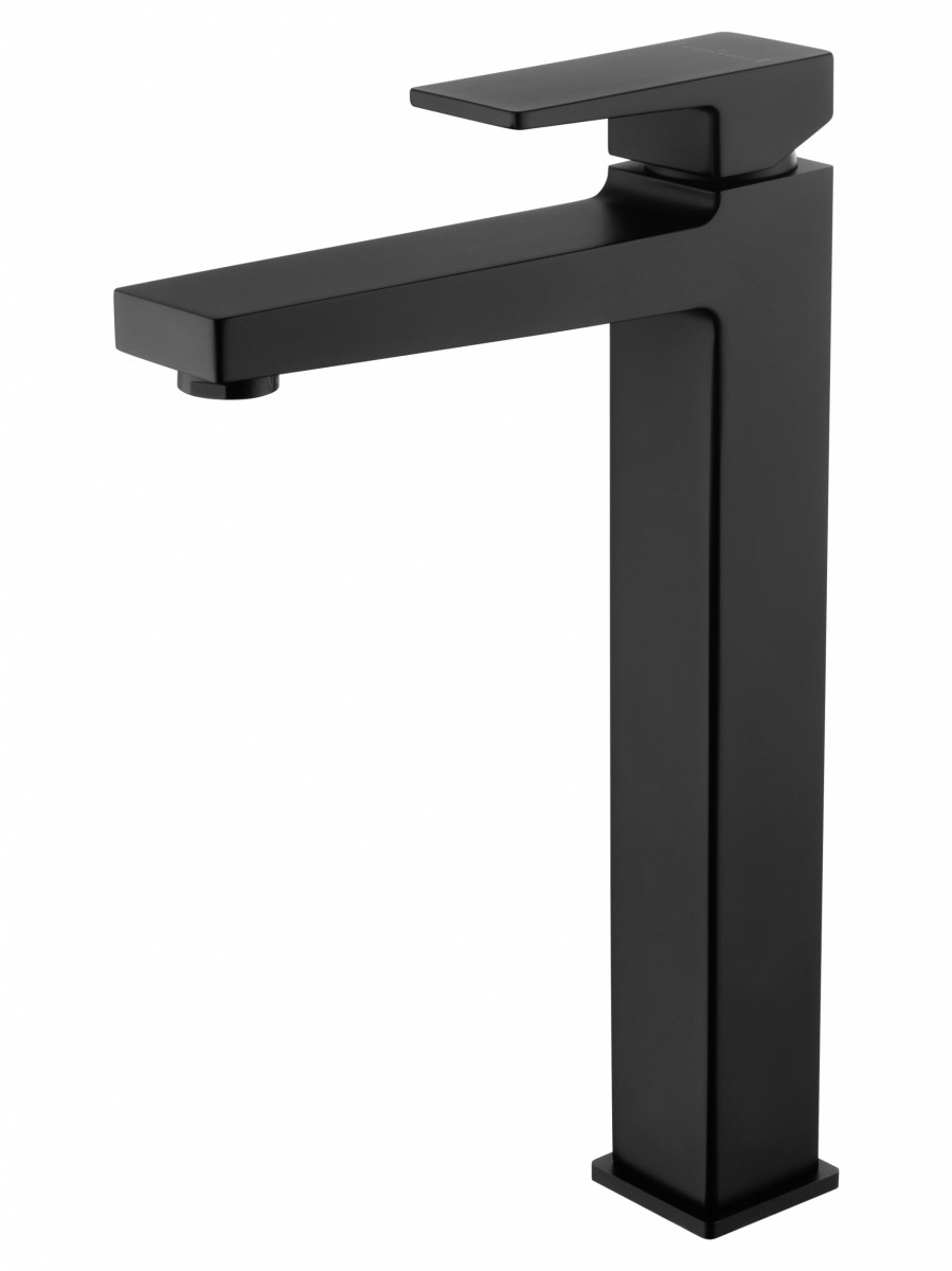 Смеситель для раковины-чаши Wonzon & Woghand Cube 2.0 WW-88019068-MB (чёрный матовый)