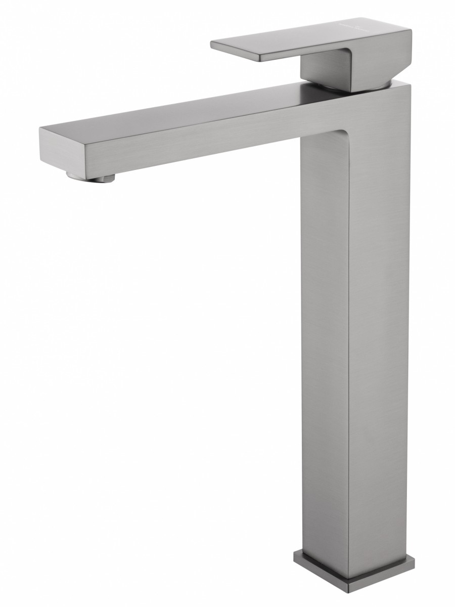 Смеситель для раковины-чаши Wonzon & Woghand Cube WW-88239016-BGM (тёмный графит)